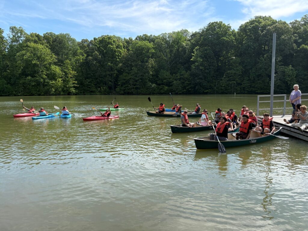 Canoeing in Fort Pillow State Park